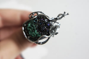 Semi-precious stone | Silver ring from Armenia