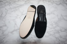 Newbark black wool Liza mules