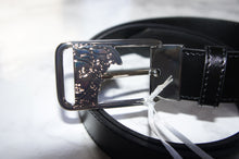 Versace collection leather men's belt