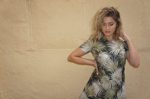 Maggy Frances  Print Dress