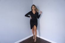 twenty black long sleeve dress