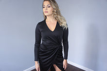 twenty black long sleeve dress