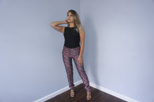 Maggy Frances pink floral wide leg pants