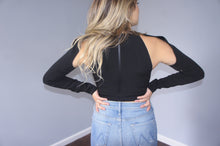 Cushnie et Ochs Black Power Cutout Blouse