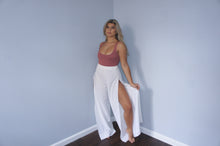 ALIX NYC Shore Club Linen Ivory Pants