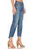 GRLFRND "Helena" High-Rise Straight Denim jeans