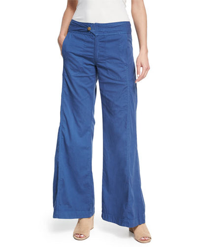 XCVI Hayden Wide-Leg Pants in Indigo