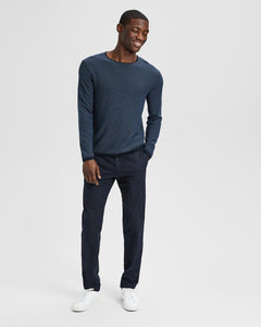 Theory Cotton Jacquard Crewneck