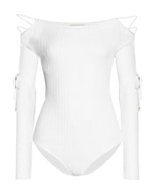 Cushnie et Ochs Lace-up bodysuit