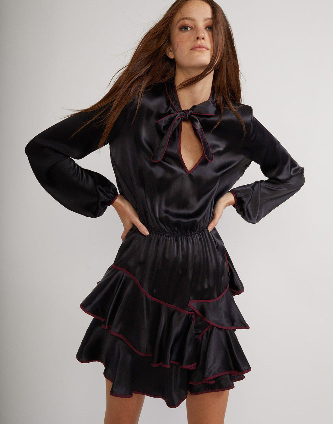 Cynthia Rowley ruffle dress