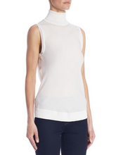 Theory Bias Silk Top in ivory