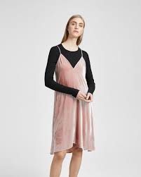 Theory Women's Pink Velvet Draped Dress