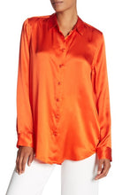 Equipment Essential Front Button Silk Blouse