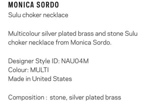 Monica Sordo “Sulu” choker necklace