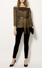 Karen Millen VELVET HIGH-WAISTED TROUSERS