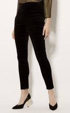 Karen Millen VELVET HIGH-WAISTED TROUSERS