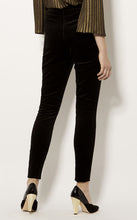 Karen Millen VELVET HIGH-WAISTED TROUSERS