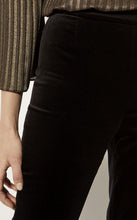 Karen Millen VELVET HIGH-WAISTED TROUSERS