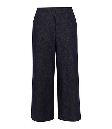 Karen Millen Denim Wide-Leg Trouser