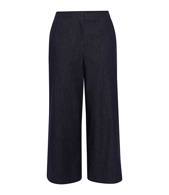 Karen Millen Denim Wide-Leg Trouser