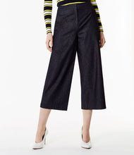 Karen Millen Denim Wide-Leg Trouser